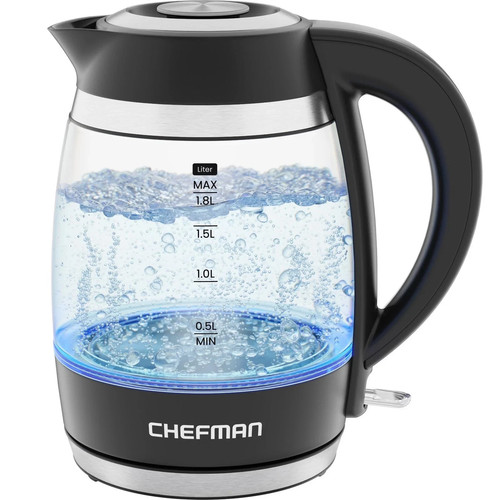 Chefman electric kettle 8l - kettle,, 1.8l