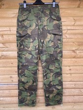 Blue Castle Woodland Camo Combat Trousers Size 30”