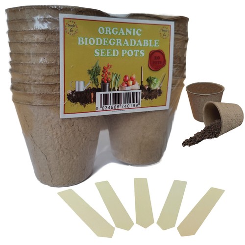 Biodegradable seed starter - seed,