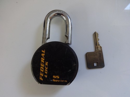 Federal series padlock and - federal,