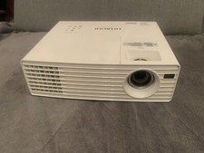 White Hitachi CP-DX250 DLP 1080 HD 4:3 XGA HDMI Projector 976hrs on lamp