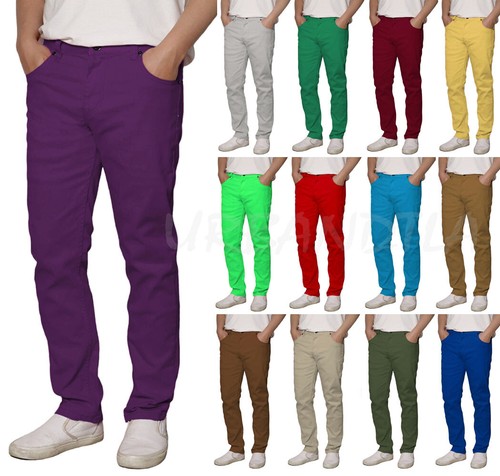 Men twill stretch skinny - stretch,