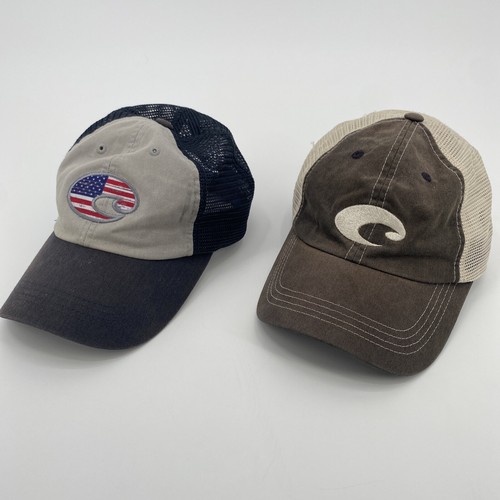 Costa del mar hat hats - mar, mesh