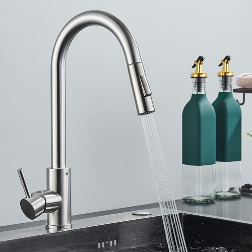 Brushed nickel kitchen - brushed,