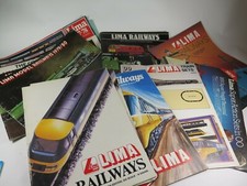 VINTAGE LIMA OO N O Gauge Model Railway Catalogue Leaflets 1970s/80s SELECTION 