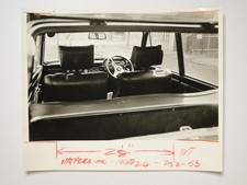 Singer Car Interior 1970 Press Photo