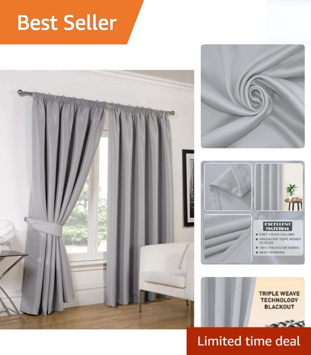 Elegant silver blackout - silver,
