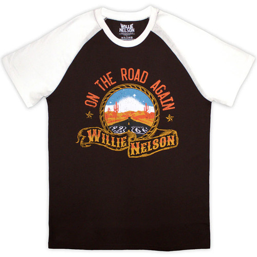 Willie nelson raglan shirt - nelson, t-shirt