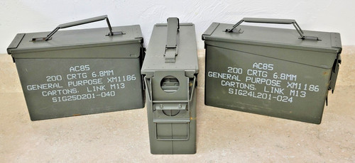 Pack military ammo cans - 3,