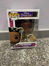 Funko Pop! Vinyl Disney Princess Pocahontas with Pin Ultimate Metallic #1077