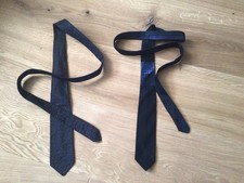 Vintage Skinny Ties x 2 Tootal