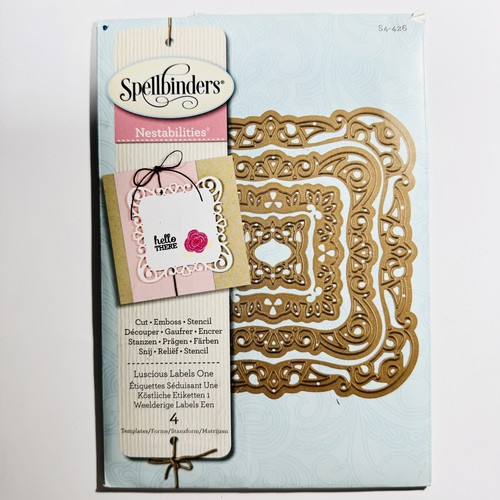 Spellbinders nestabilities set - spellbinders,