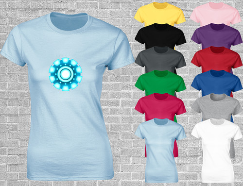 Arc reactor ladies shirt - ladies, t