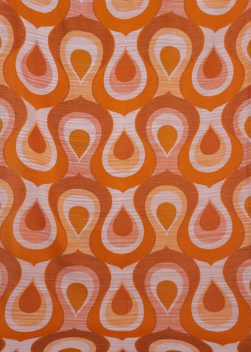 Vintage fabric curtains - 2,