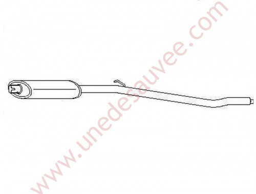 Central exhaust silencer - central,