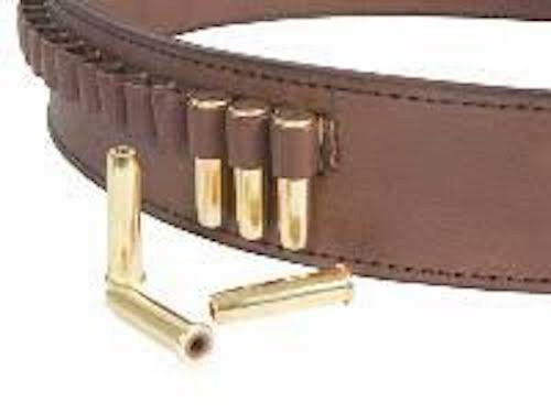 Leather loop belt chocolate - loop,