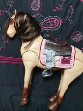 Vintage Large Our Generation Horse Morgan Poseable Horse Toy Read Description 