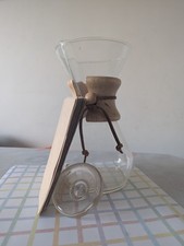 Chemex 6-Cup Pour-Over Glass Coffee Maker with 10 Paper Filters