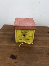 antique string holder / dispenser paisley