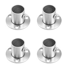 Wardrobe Pipe Bracket, 19mm