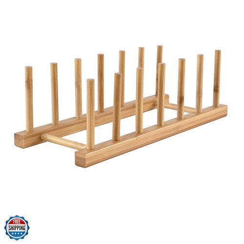 Bamboo wooden dish rack - bamboo,