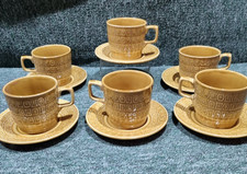 Vintage Tams Pottery Brown Tan