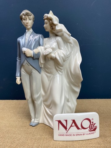 Lladro nao wedding couple - nao,