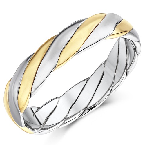 Hand made 9ct gold two - hand,