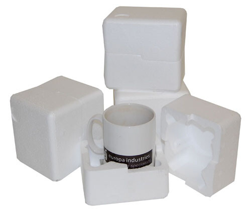 Polystyrene mug mailer 11oz - mug,