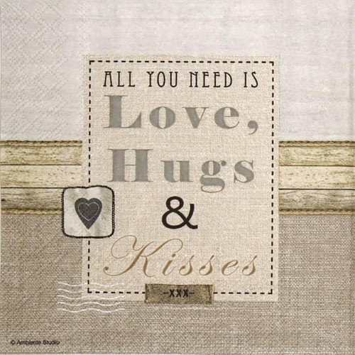 Single paper napkins for - 4x,