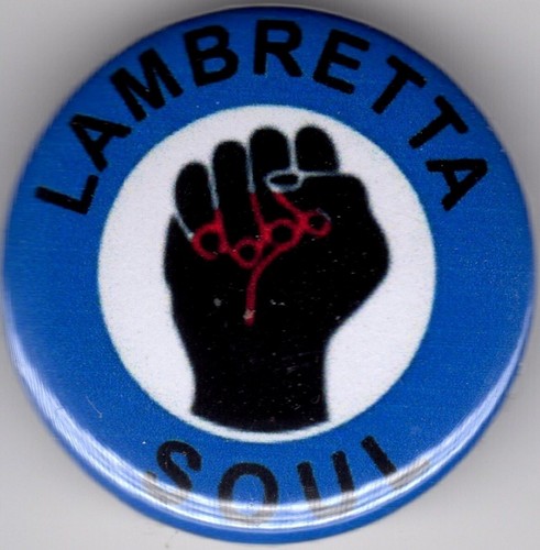 Lambretta soul pin button - lambretta,