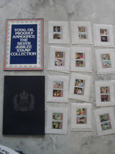 1977 QUEEN ELIZABETH II SILVER JUBILEE TOTAL OIL STAMP ALBUM COMPLETE
