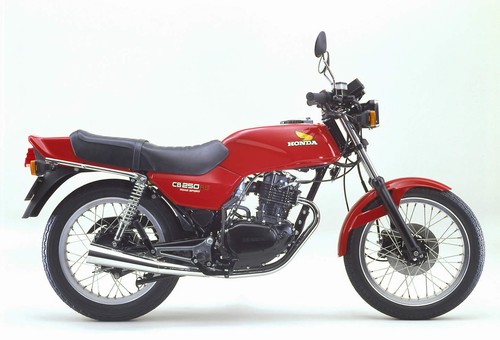 Honda cb250rs metal sign - cb250rs, 81