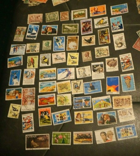 Stamps australia used - 60,