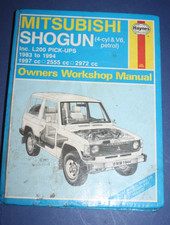 Mitsubishi Shogun  Haynes