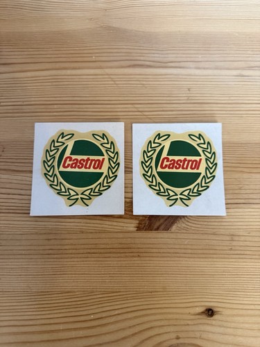 Vintage castrol oil - oil, stickers