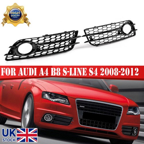 Gloss black front fog - fog, light