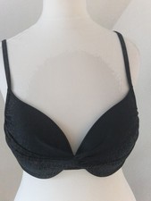 Black Bikini Top 14 C Cup