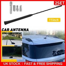 2x 11" Car Antenna Mast AM FM
