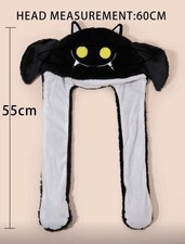 Plush Moving Bunny Ears Hat