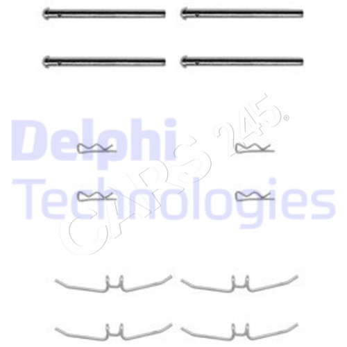 Disc brake pads accessory kit - disc,