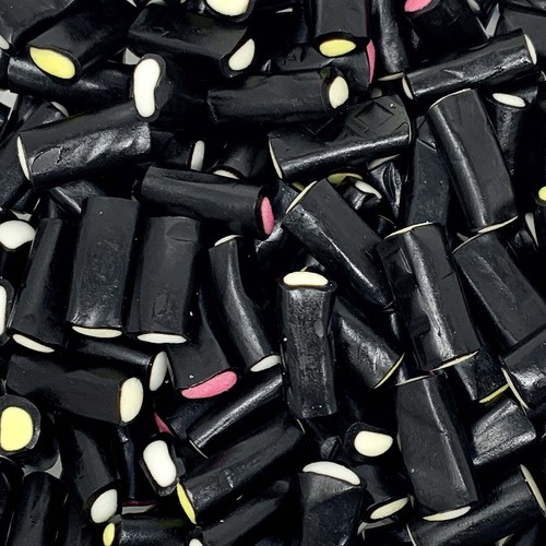 Liquorice cream rock retro - liquorice,