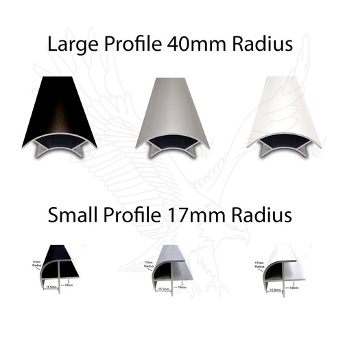 Aluminium corner profile for - aluminium,