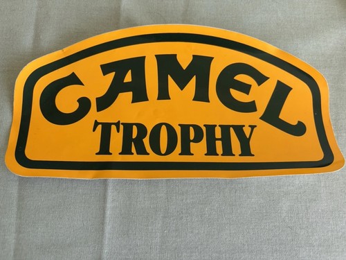 Vintage camel trophy decal - vintage,