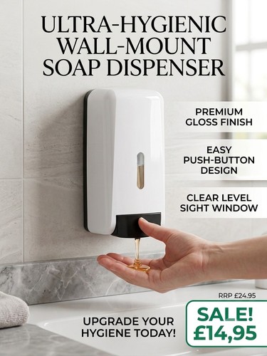 Ultra hygienic wall - ultra-hygienic, soap