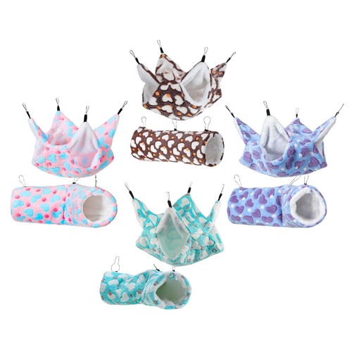 2pcs small animals - 2pcs, bed