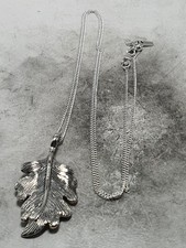 Pandora Oak Leaf Necklace 60cm Used