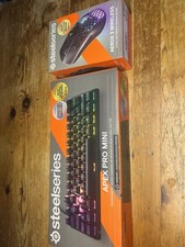 Apex pro mini wired and Aerox 3 wireless gaming Mouse