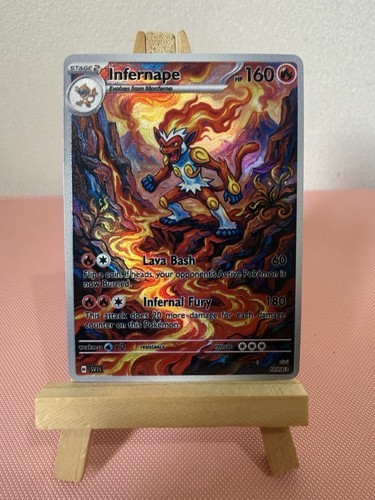 Infernape volcano pokemon - infernape, card