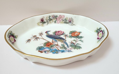 Wedgwood kutani crane trinket - kutani,
